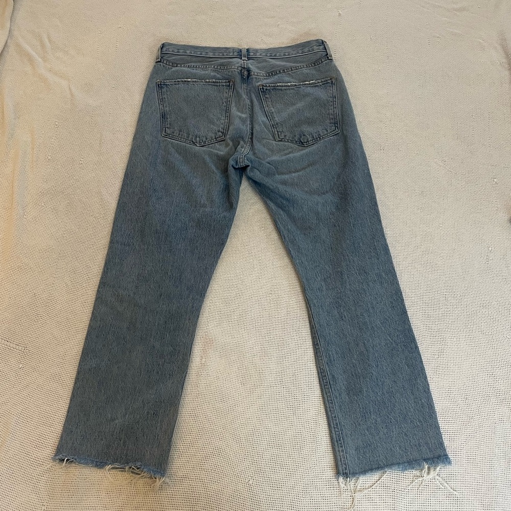 Agolde Cherie High Rise Straight Jeans Size 29 - Picture 5 of 13